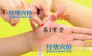圖解魚際穴的準(zhǔn)確位置圖