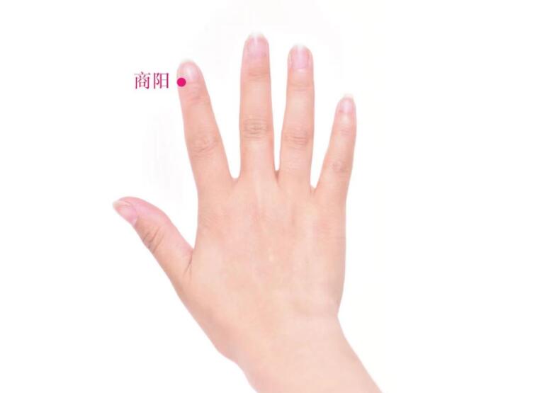 商陽(yáng)的準(zhǔn)確位置圖及功效視頻位位置圖