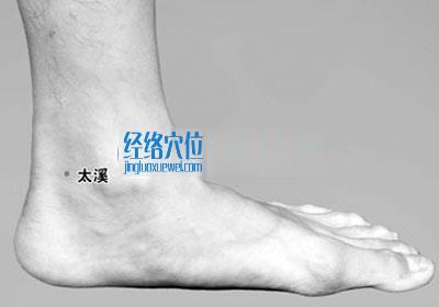 太溪穴位圖