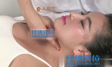 人迎穴的準確位置