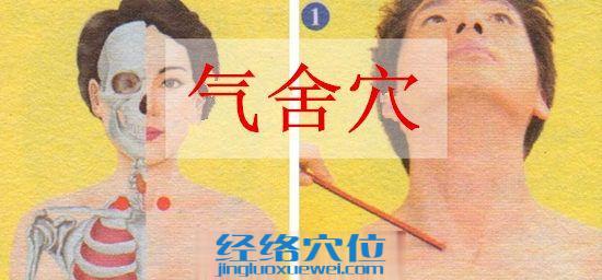 氣舍穴位位置圖