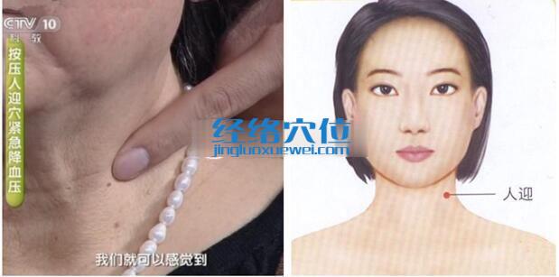 人迎穴位位置圖