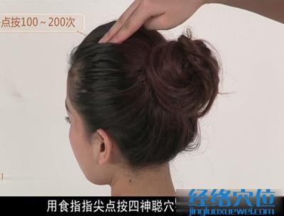 四神聰穴的按摩手法