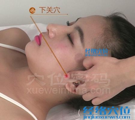下關(guān)穴的準(zhǔn)確位置圖