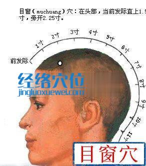 目窗穴位圖