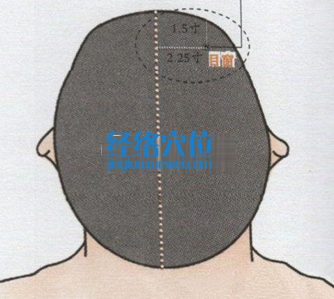 目窗穴的位置圖