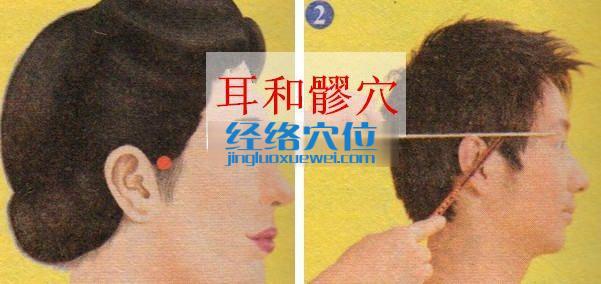 耳和髎穴位位置圖