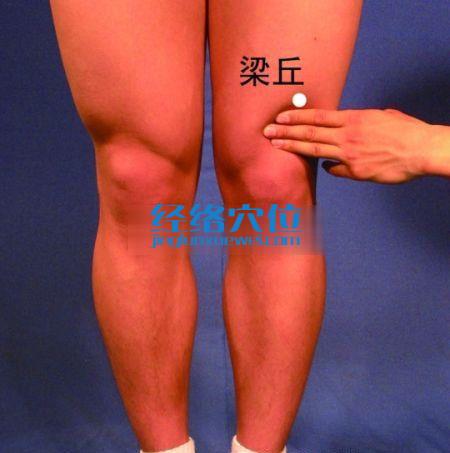 梁丘穴位位置圖