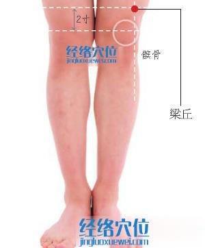梁丘穴位位置圖