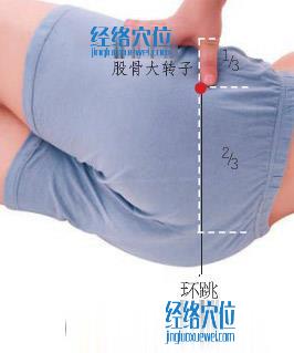 環(huán)跳穴的準(zhǔn)確位置圖