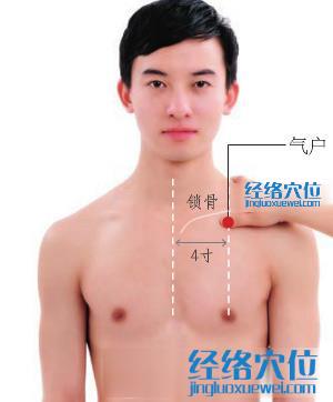 氣戶穴位位置圖