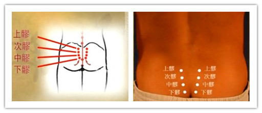 八髎穴位位置圖