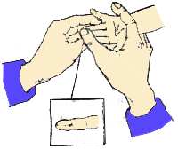 中醫(yī)穴位按摩之肺經(jīng)穴位圖與清肺經(jīng)的按摩手法