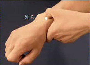 外關(guān)穴的位置圖