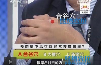 合谷穴的位置圖及按摩方式