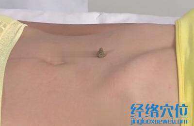 艾灸的方法：直接灸的示范圖